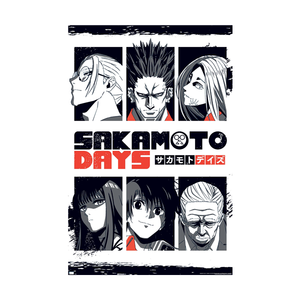 Allposters Netflix Sakamoto Days: Season 1 - Group Poster