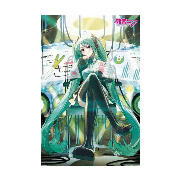 Allposters Hatsune Miku - Circuit Lab Tech Poster