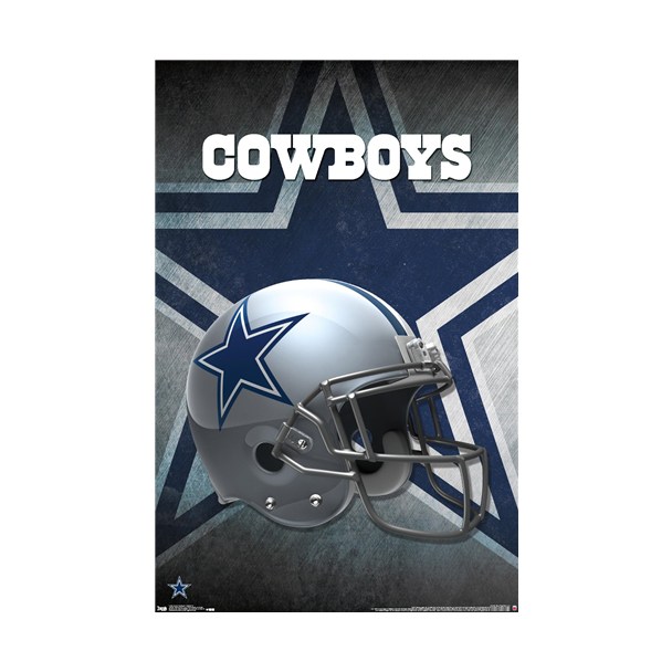 Trends International NFL Dallas Cowboys - Helmet 16 Wall Poster