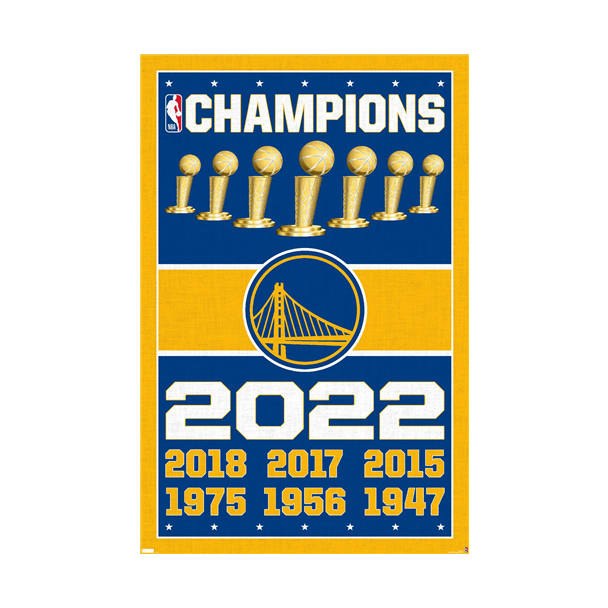 warriors championship banners 2022
