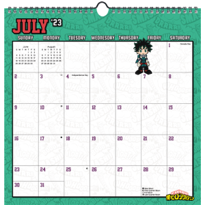 Mua Anime Car Wash 2022 - 2023 Calendar: Anime Car Wash June 2022 June 2023  Square Monthly Calendars Mini Planner trên Amazon Nhật chính hãng 2023 |  Giaonhan247