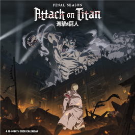 DateWorks 2026 Attack On Titan Wall Calendar 2026 Attack On Titan Wall Calendar Wall264738 1 