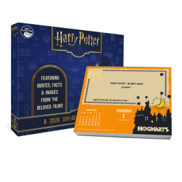 DateWorks 2026 Harry Potter Day-at-a-Time Box Calendar