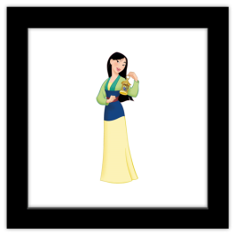 Gallery Pops Disney Mulan - Mulan Framed Art Print