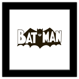Gallery Pops DC Comics - Batman - Batman Classic Logo Framed Art Print