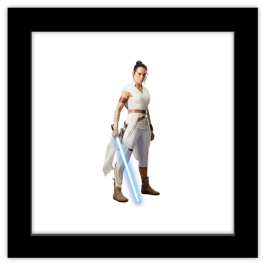 Gallery Pops Star Wars: Saga - Rey Framed Art Print