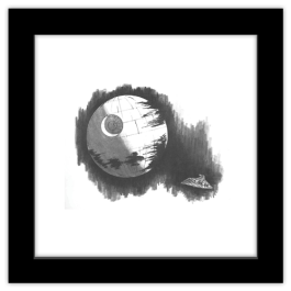 Gallery Pops Star Wars: Saga - Return of the Jedi Death Star Sketch ...