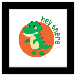 Gallery Pops Adopt Me! - T-Rex Framed Art Print