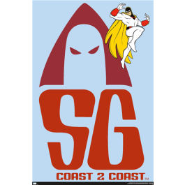 Trends International Space Ghost Coast to Coast - Logo Wall Poster