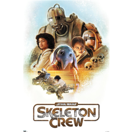 Trends Star Wars: Skeleton Crew - Crew Poster