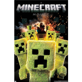 Allposters A Minecraft Movie - Creeper Explosion Poster