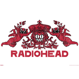Radiohead Red Rocks Allposters Radiohead - Red Crest Bears Poster