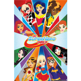 Trends International DC Comics TV - DC Superhero Girls - Collage Wall